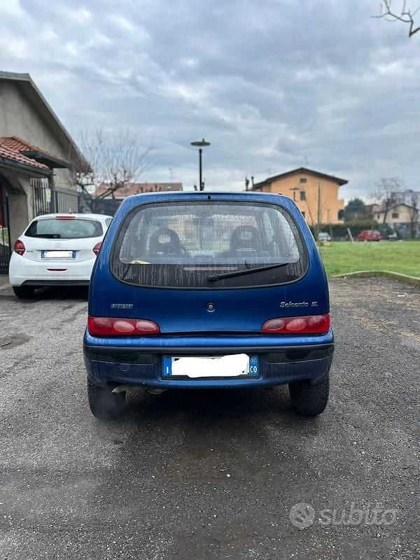 Usata Fiat 600 2001 Blu Utilitaria