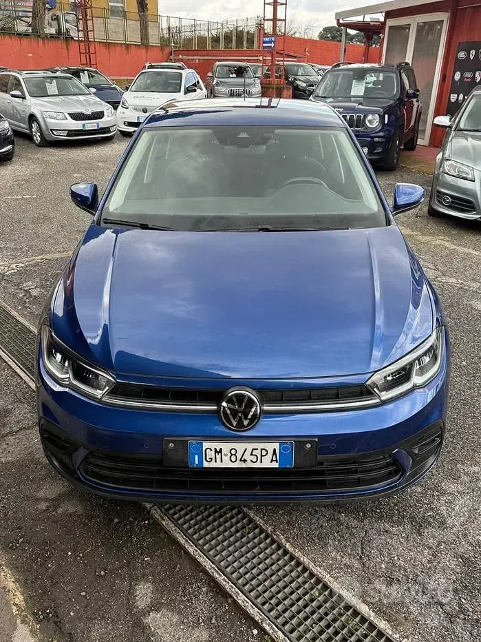 Usata VW Polo Style 80 CV (58 kW) 2023 Blu Utilitaria