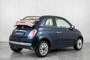 Usata Fiat 500C Lounge 69 CV (50 kW) 2014 Blu Cabrio