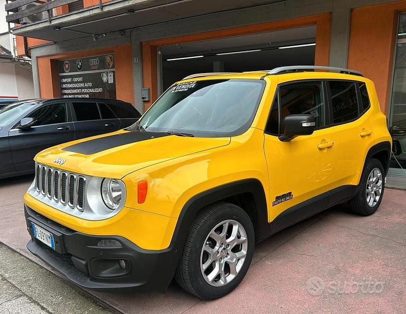Usata Jeep Renegade Limited 120 CV (88 kW) 2017 Giallo SUV