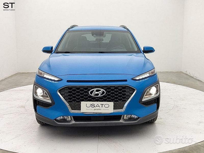 Usata Hyundai Kona 141 CV (103 kW) 2019 Blu SUV