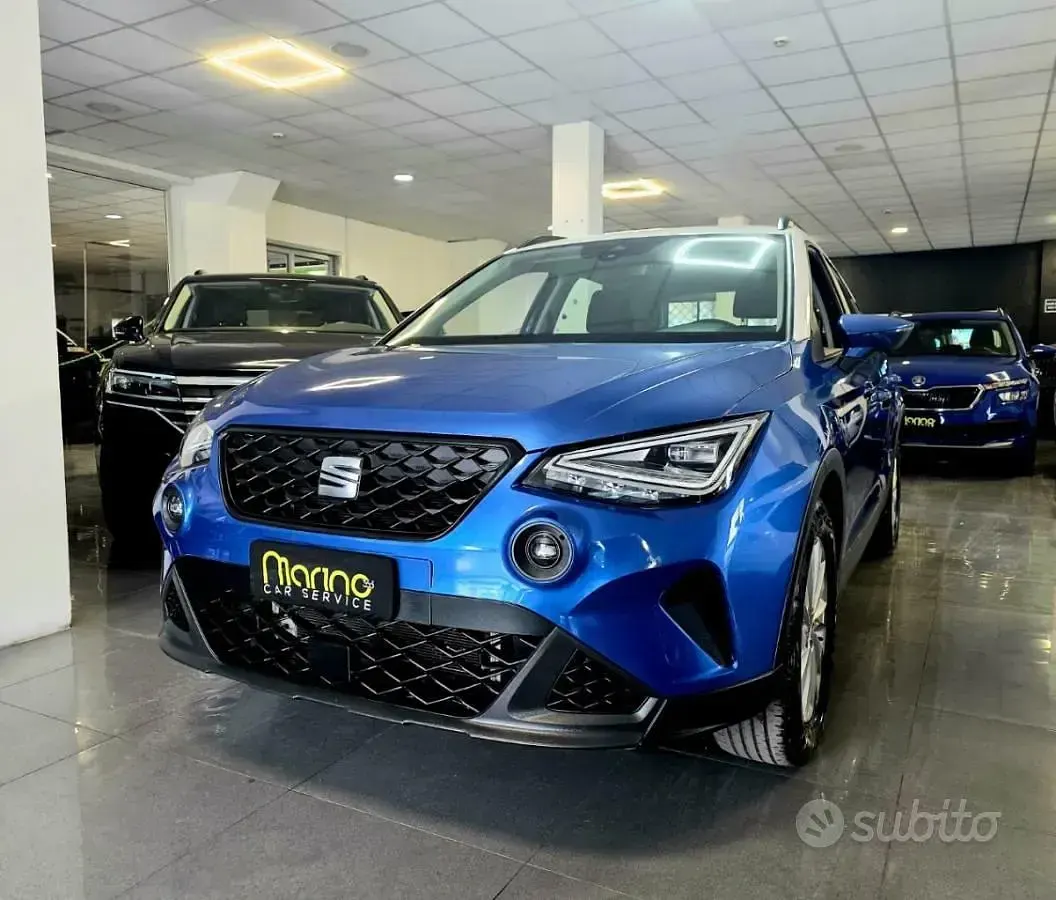 Usata Seat Arona Style 95 CV (69 kW) 2022 Blu SUV