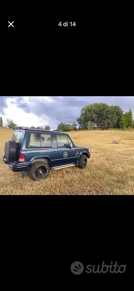 Usata Hyundai Galloper 2001 Blu SUV