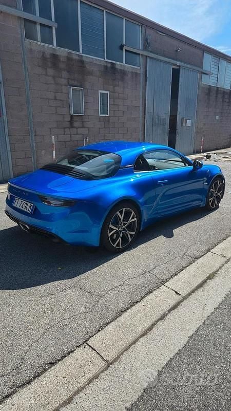 Usata Alpine A110 252 CV (185 kW) 2018 Blu Coupé