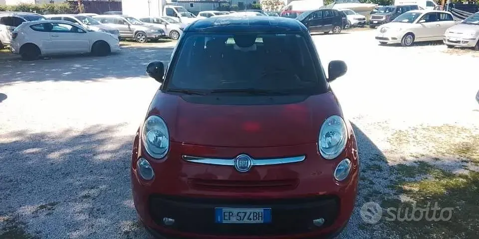 Usata Fiat 500L Pop 85 CV (62 kW) 2012 Rosso Monovolume