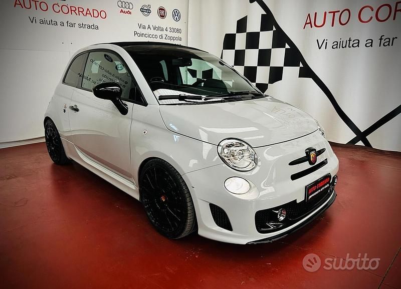 Usata Abarth 595C Custom 190 CV (139 kW) 2015 Grigio Cabrio