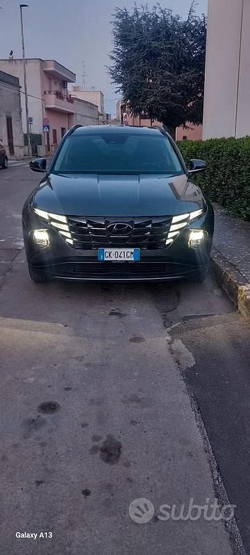 Usata Hyundai Tucson 136 CV (100 kW) 2022 Verde SUV