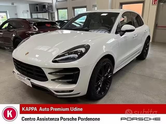 Usata Porsche Macan Turbo 400 CV (294 kW) 2015 Bianco SUV