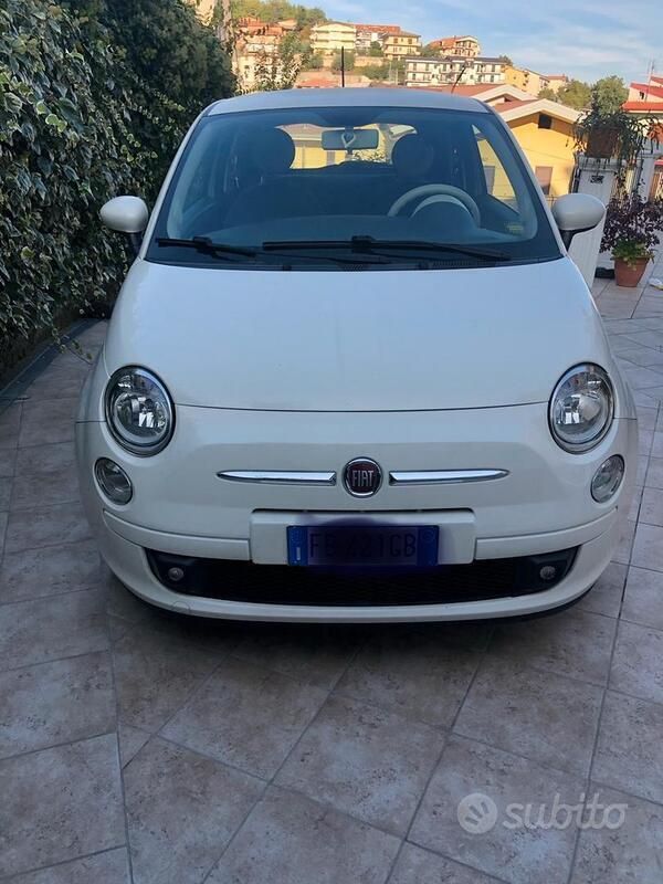 Usata Fiat 500 95 CV (69 kW) 2016 Bianco Utilitaria