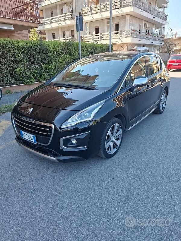 Usata Peugeot 3008 163 CV (119 kW) 2015 Nero Station wagon