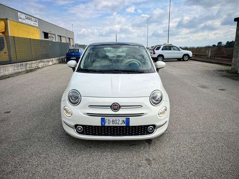 Usata Fiat 500 Lounge 69 CV (50 kW) 2016 Bianco Berlina