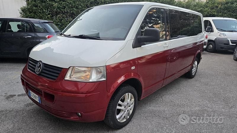 Bianco Usata 2007 VW Caravelle Monovolume | 7999 € (Ottimo prezzo) - Immagine 1/4
