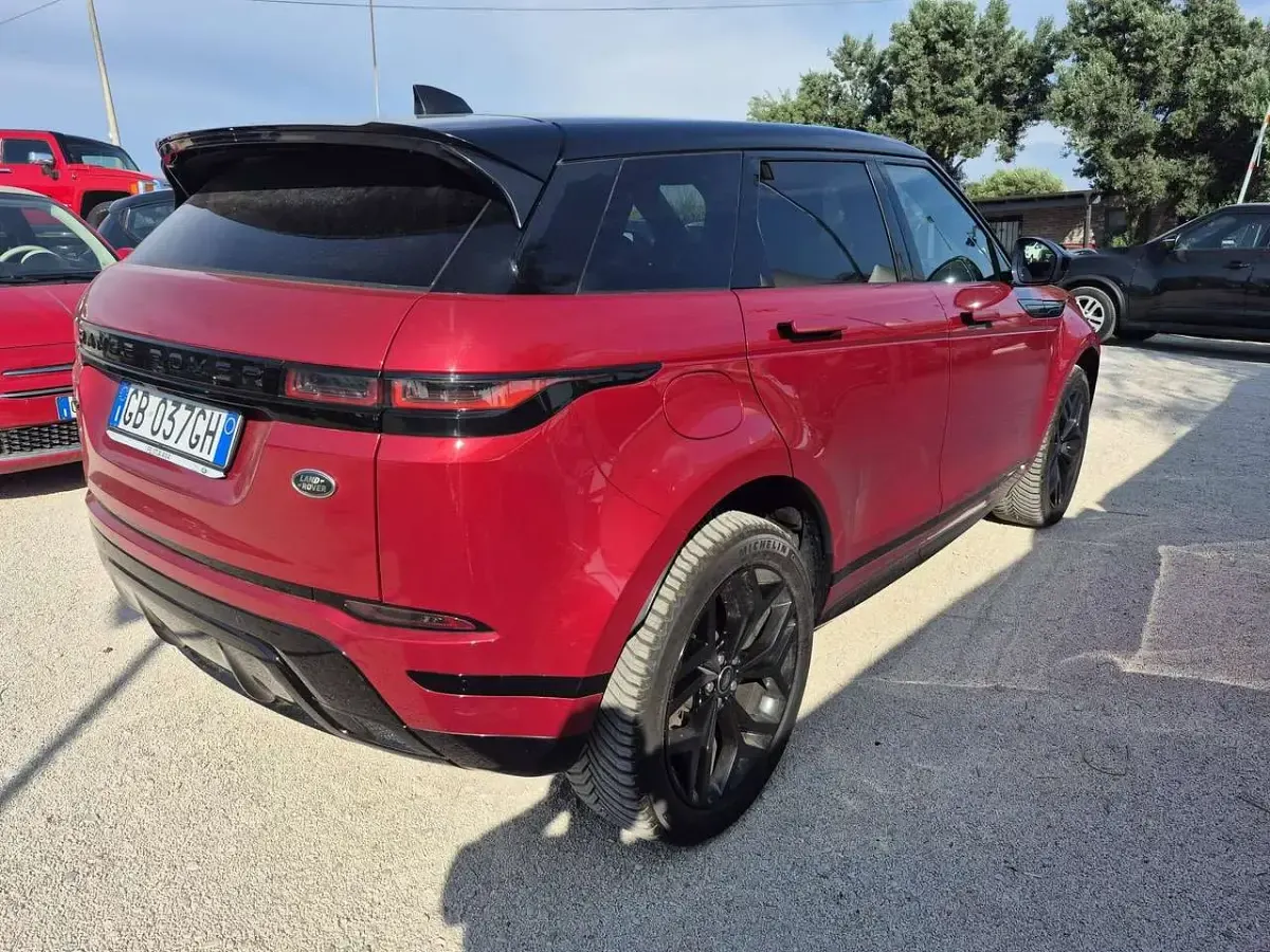 Usata Land Rover Range Rover evoque R-Dynamic 179 CV (131 kW) 2020 Rosso SUV