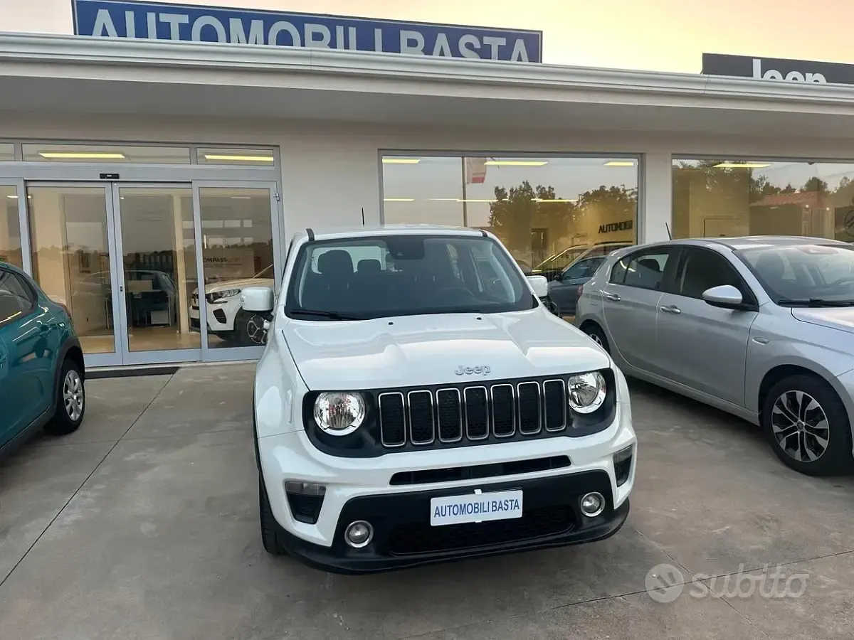 Usata Jeep Renegade Longitude 120 CV (88 kW) 2021 Bianco SUV