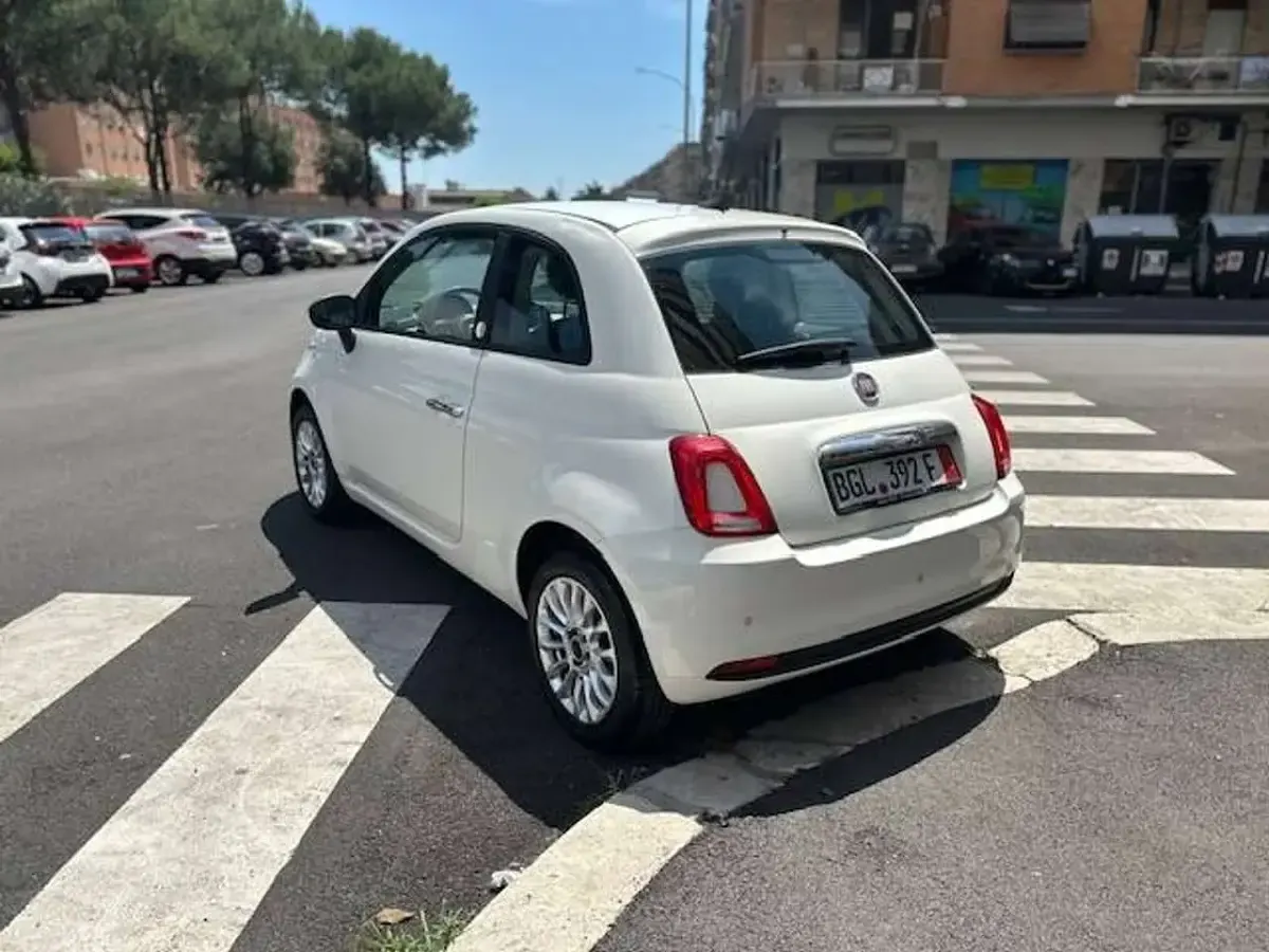 Usata Fiat 500 Mirror 69 CV (50 kW) 2017 Bianco Utilitaria