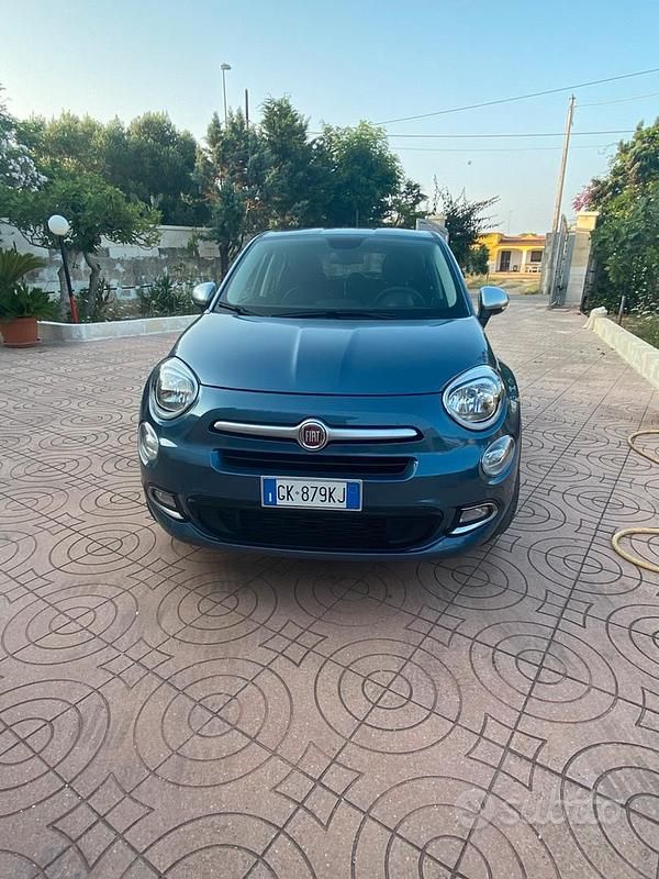 Usata Fiat 500X 120 CV (88 kW) 2018 Blu SUV