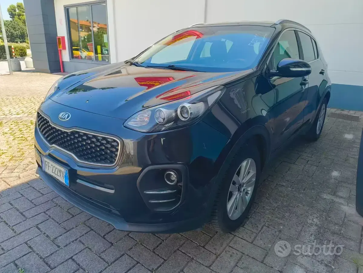 Usata Kia Sportage 115 CV (84 kW) 2016 Nero SUV