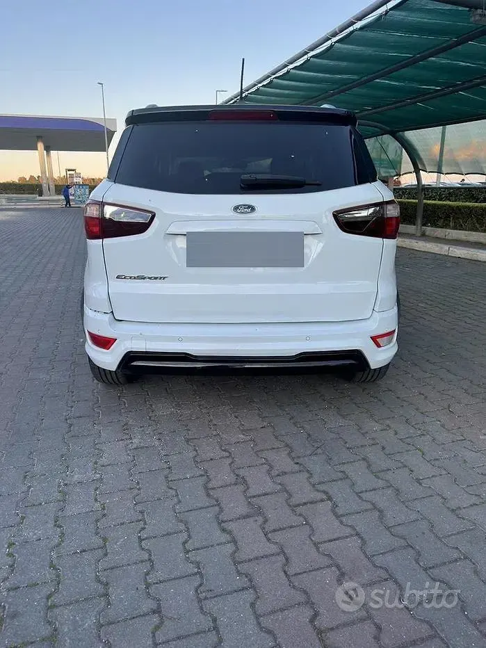 Usata Ford Ecosport 99 CV (72 kW) 2019 Bianco SUV