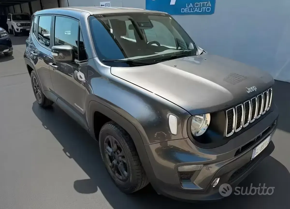 Usata Jeep Renegade Longitude 120 CV (88 kW) 2020 Grigio SUV