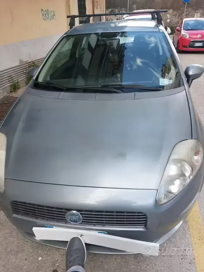 Gebraucht Fiat Punto 65 PS (47 kW) 2008 Grau Kleinwagen