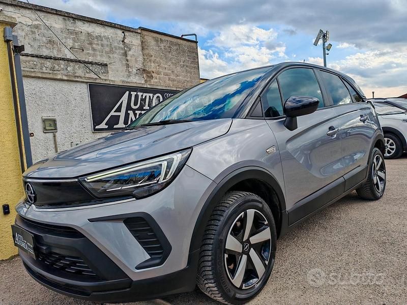 Usata Opel Crossland X 120 CV (88 kW) 2021 Grigio SUV