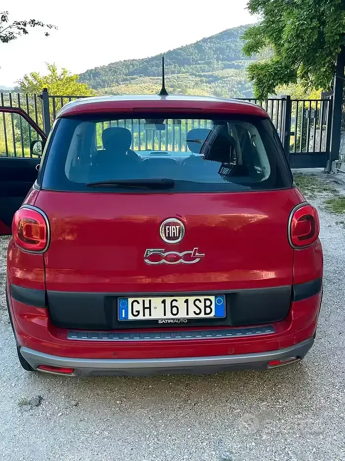 Usata Fiat 500L 95 CV (69 kW) 2022 Rosso Monovolume