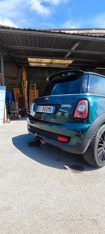 Usata Mini Cooper S 175 CV (128 kW) 2009 Verde Utilitaria