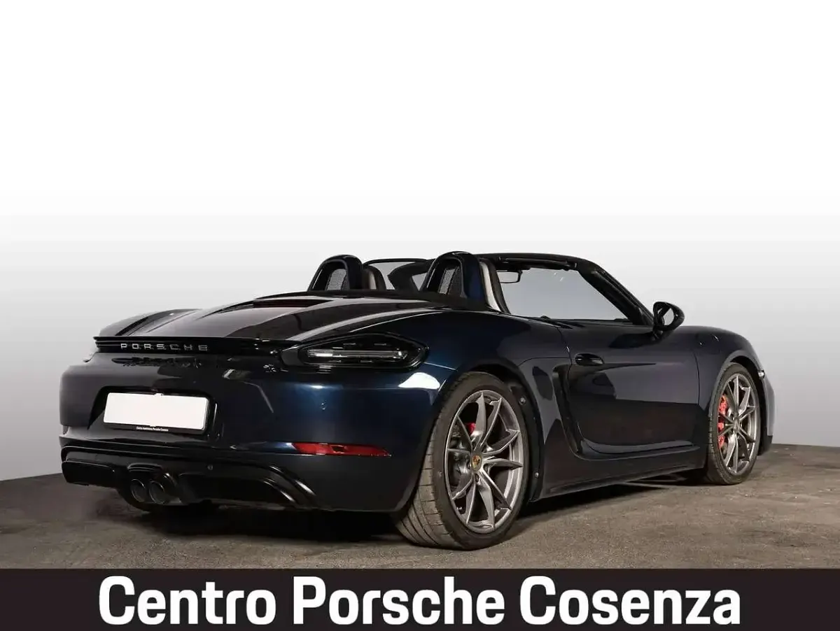 Usata Porsche 718 366 CV (269 kW) 2018 Blu notte metallizzato Cabrio
