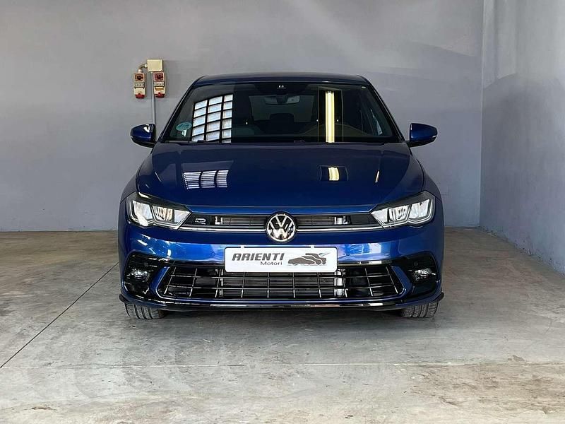 Usata VW Polo R-line 110 CV (80 kW) 2024 Blu Berlina