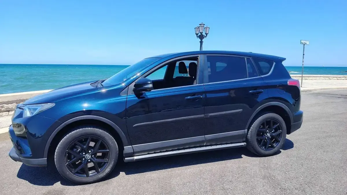 Usata Toyota RAV4 Hybrid 155 CV (114 kW) 2019 Blu/azzurro SUV