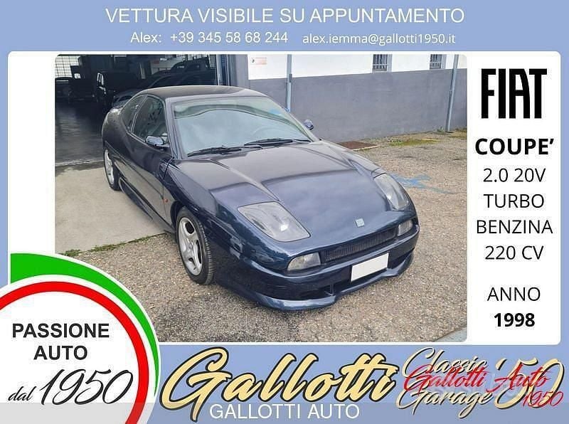Blu/azzurro Usata 1998 Fiat Coupé Coupé | 19.990 € (Cara) - Immagine 1/4