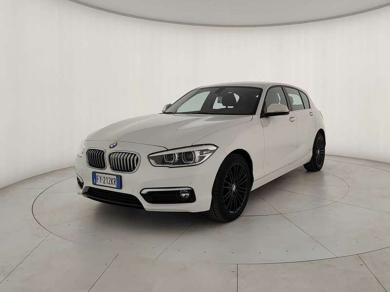 Usata BMW 116 Efficient Dynamics 116 CV (85 kW) 2019 Bianco Utilitaria