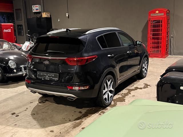 Usata Kia Sportage GT-Line 185 CV (136 kW) 2016 Nero metallizzato SUV
