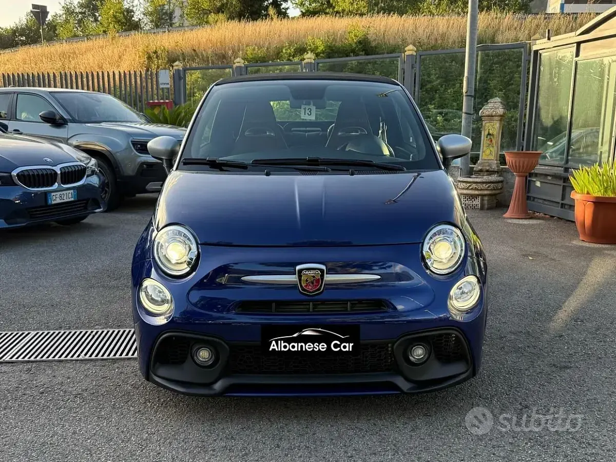 Usata Abarth 595C Turismo 165 CV (121 kW) 2020 Bluazzurro Cabrio