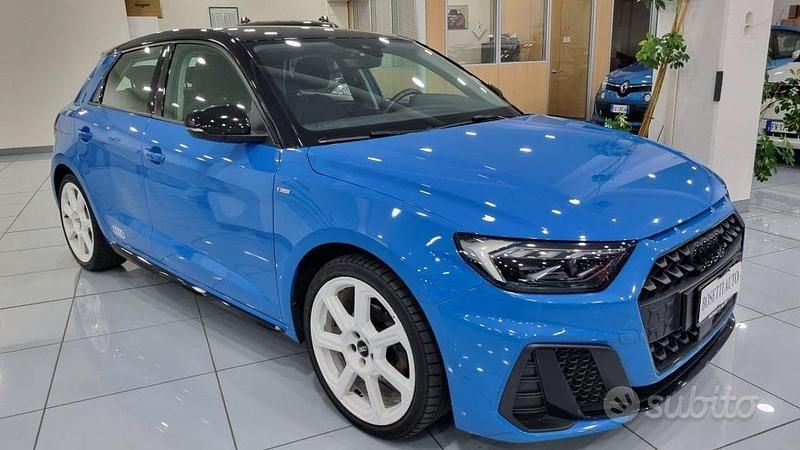 Usata Audi A1 S-Line 116 CV (85 kW) 2019 Blu SUV