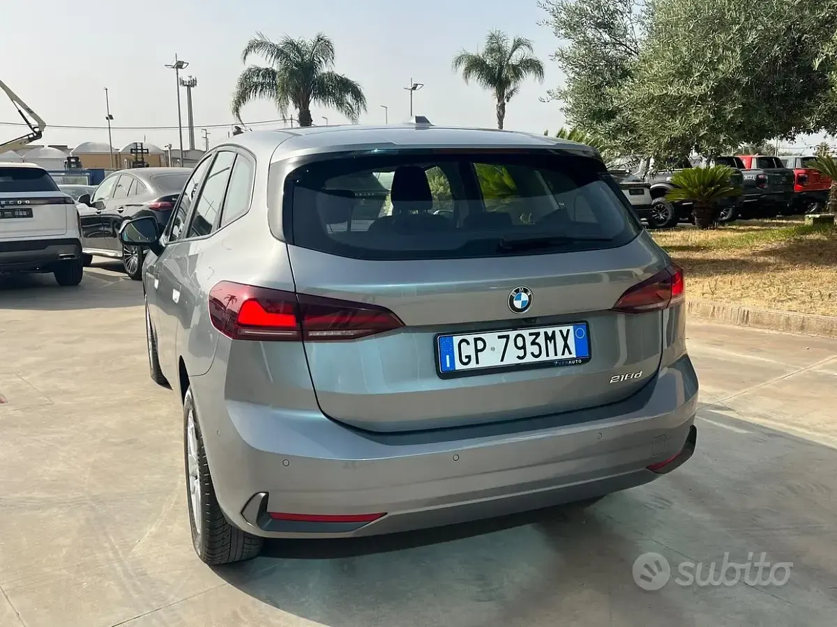 Usata BMW 218 Active Tourer 150 CV (110 kW) 2023 Grigio Monovolume