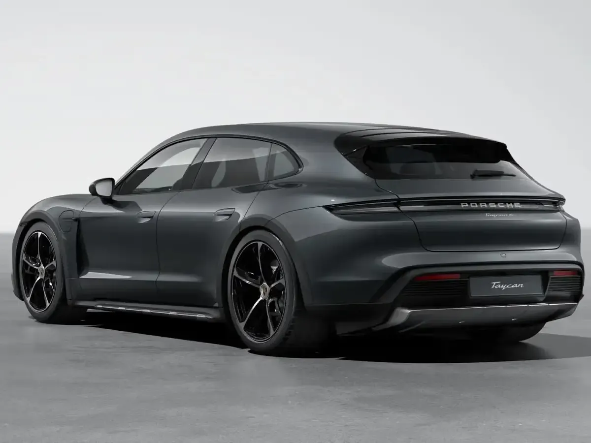 Nuova Porsche Taycan Cross Turismo 300 kW (408 CV) 2026 Grigio vulcano metallizzato