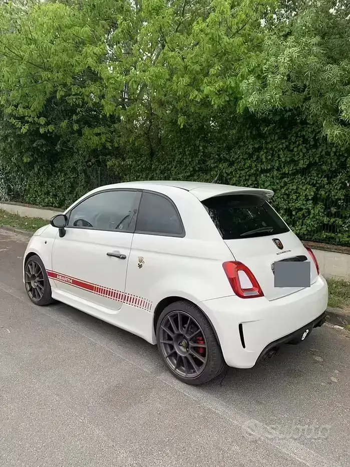Usata Fiat 500 Abarth 135 CV (99 kW) 2008 Bianco Berlina