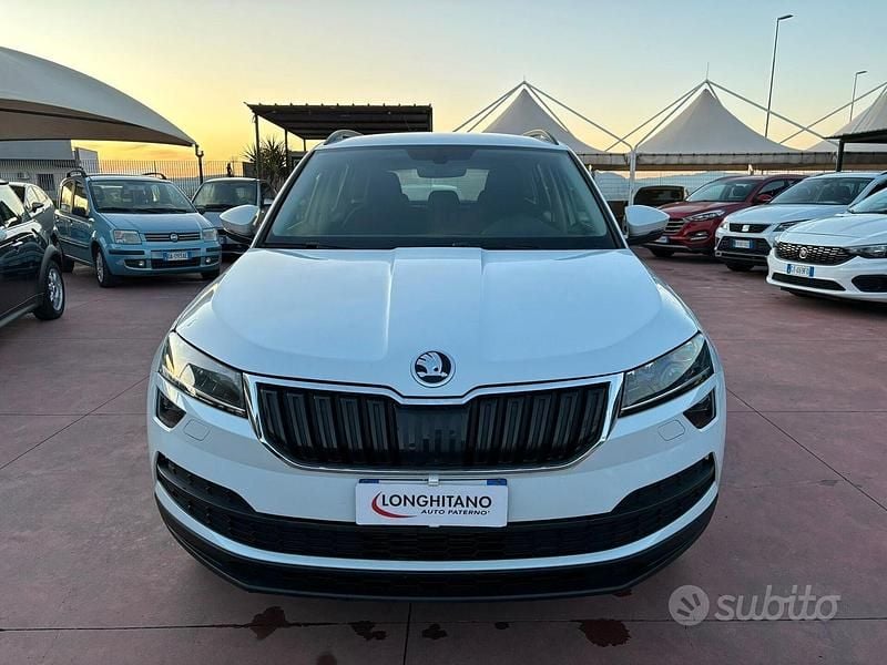 Usata Skoda Karoq SportLine 116 CV (85 kW) 2020 Bianco SUV
