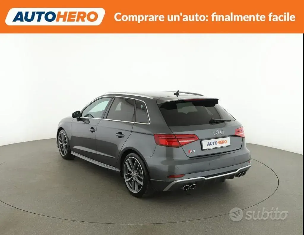 Usata Audi S3 299 CV (219 kW) 2019 Grigio Berlina