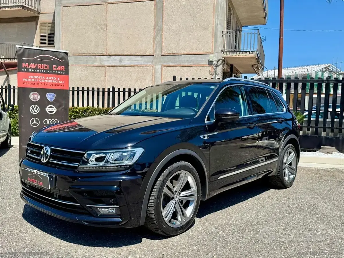 Usata VW Tiguan Style 116 CV (85 kW) 2019 Nero SUV