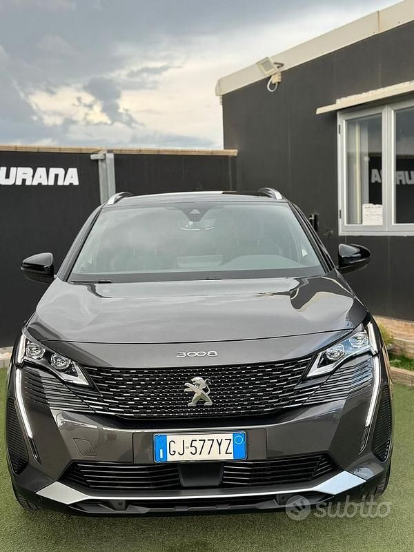 Usata Peugeot 3008 GT 131 CV (96 kW) 2022 Grigio SUV