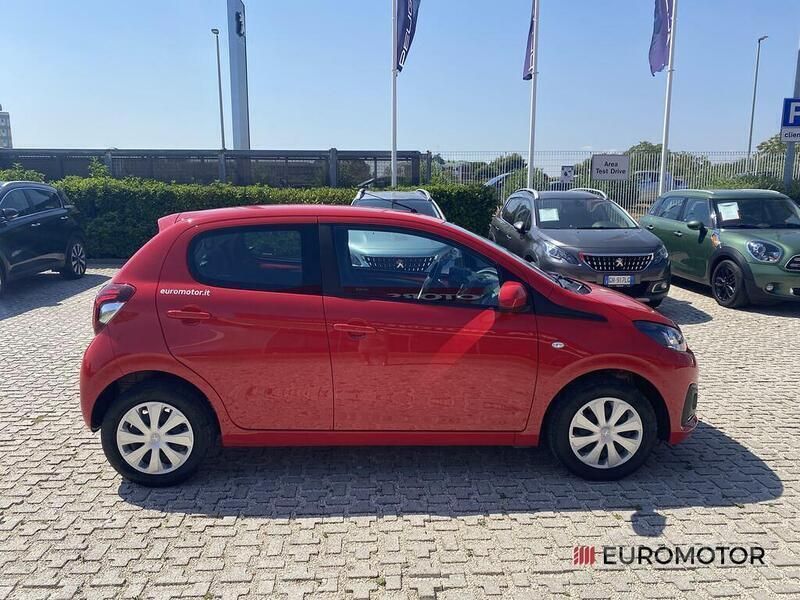 Usata Peugeot 108 Active 72 CV (52 kW) 2021 Rosso scarlet Utilitaria
