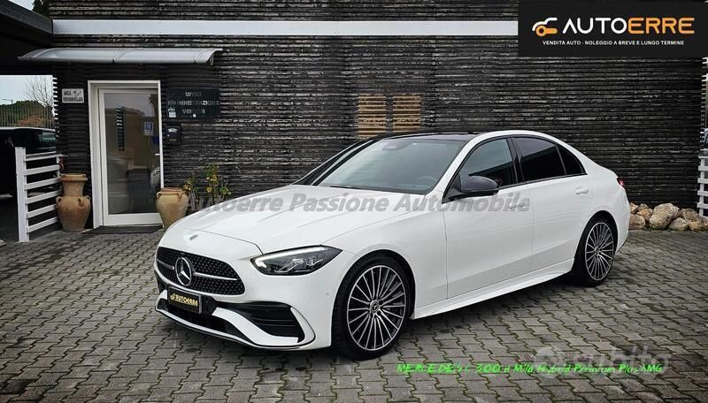 Usata Mercedes C300 Premium 265 CV (194 kW) 2021 Bianco Berlina