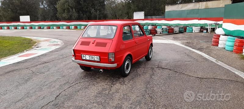 Usata Fiat 126 24 CV (17 kW) 1985 Rosso Utilitaria