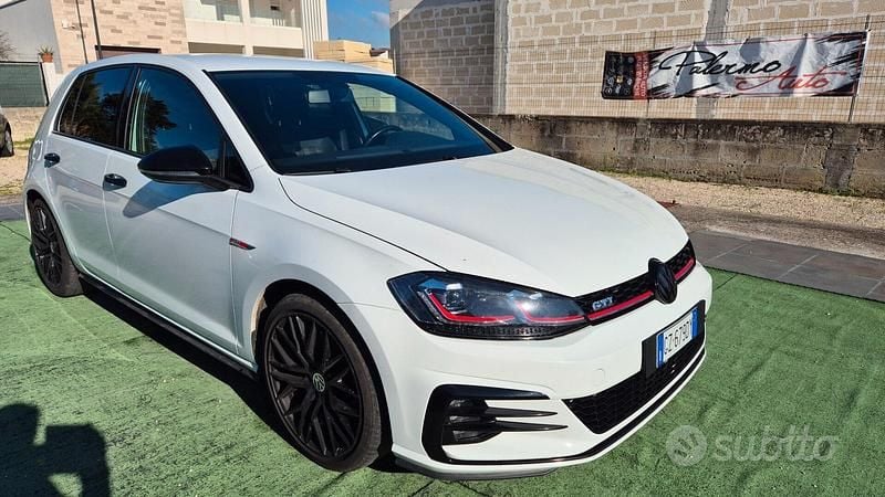 Usata VW Golf VII GTI 245 CV (180 kW) 2018 Bianco Berlina