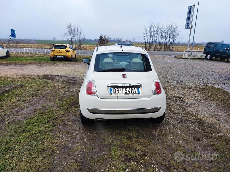 Usata Fiat 500 69 CV (50 kW) 2008 Bianco Utilitaria