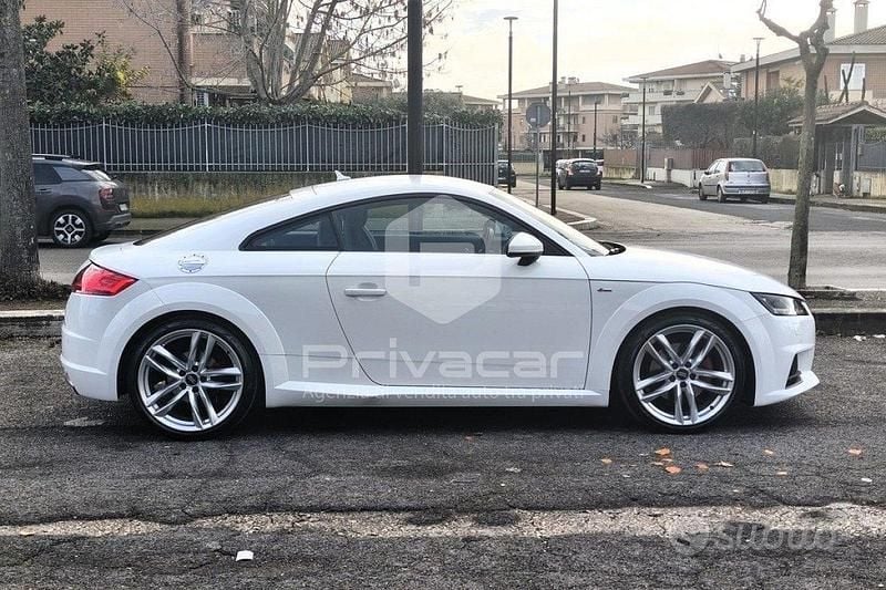Usata Audi TT S-Line 180 CV (132 kW) 2017 Bianco Coupé