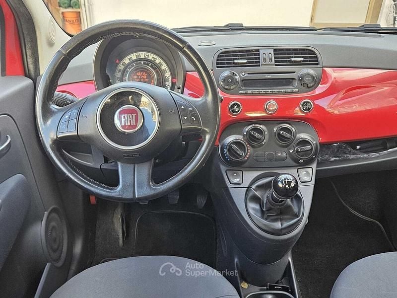 Usata Fiat 500 69 CV (50 kW) 2014 Rosso Berlina