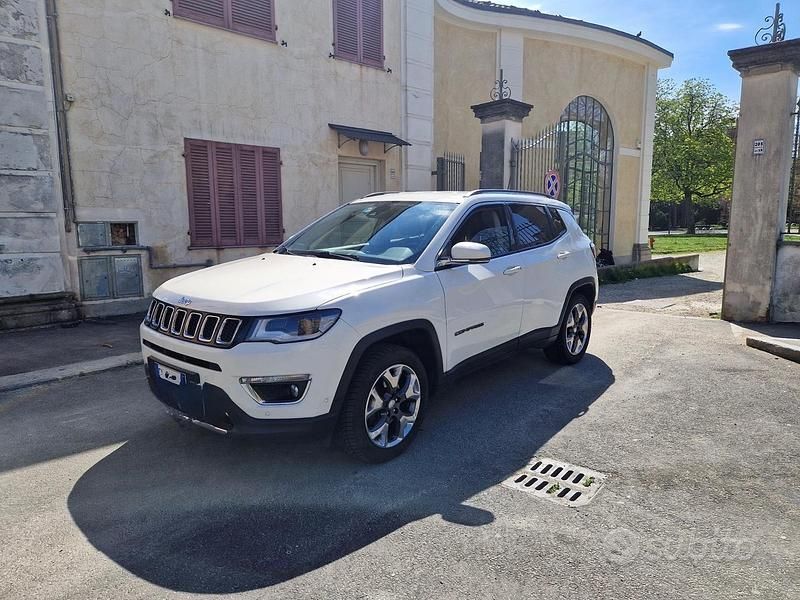 Usata Jeep Compass Limited 170 CV (125 kW) 2018 Bianco SUV